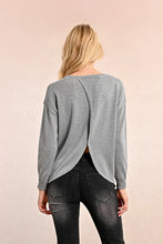 Load image into Gallery viewer, Open-Back Sweater - Grey
