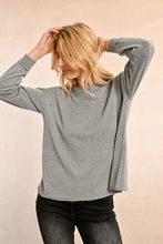 Load image into Gallery viewer, Open-Back Sweater - Grey
