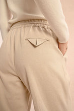 Load image into Gallery viewer, Herringbone Jogger Pants - Cream
