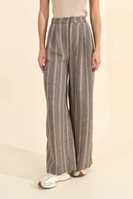 Load image into Gallery viewer, Herringbone Wide-Leg Pants
