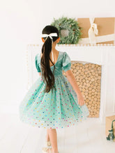 Load image into Gallery viewer, Diana Dress in Minty Confetti
