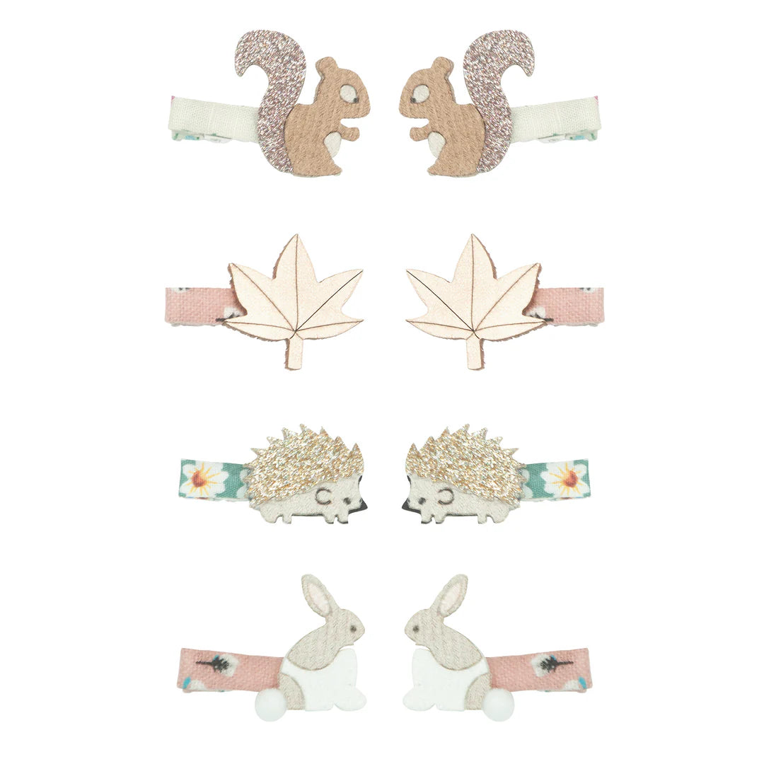 Woodland Friends Mini Clips