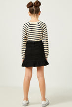 Load image into Gallery viewer, Ruffle Trimmed Twill Skirt
