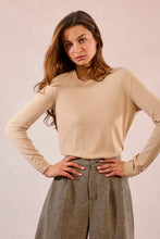 Load image into Gallery viewer, L/S Knitted Sweater - Beige
