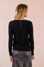 Load image into Gallery viewer, L/S Knitted Sweater - Black
