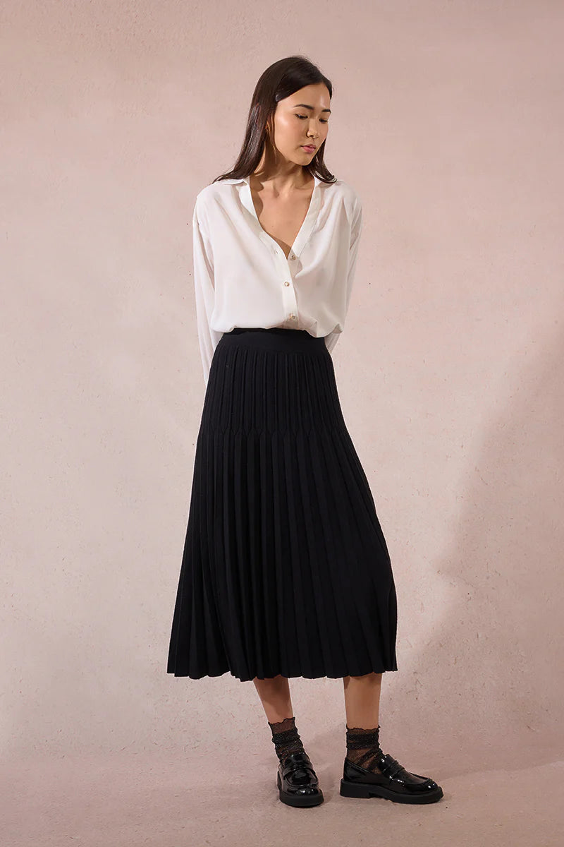 Sweater Skirt - Black