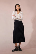 Load image into Gallery viewer, Sweater Skirt - Black
