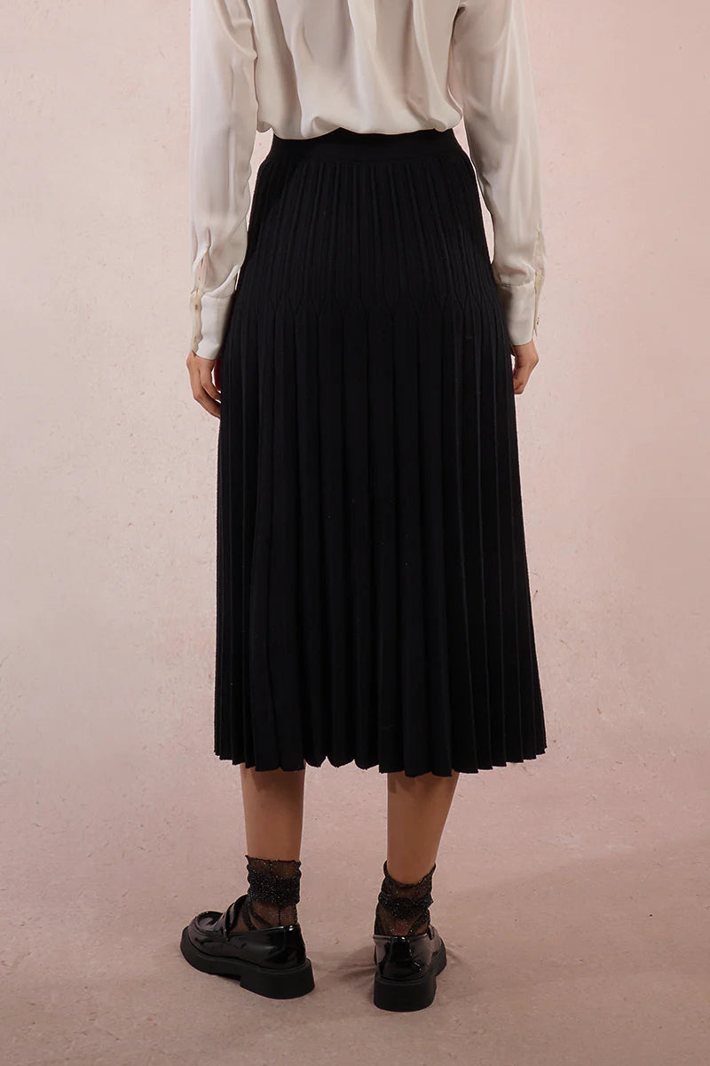 Sweater Skirt - Black