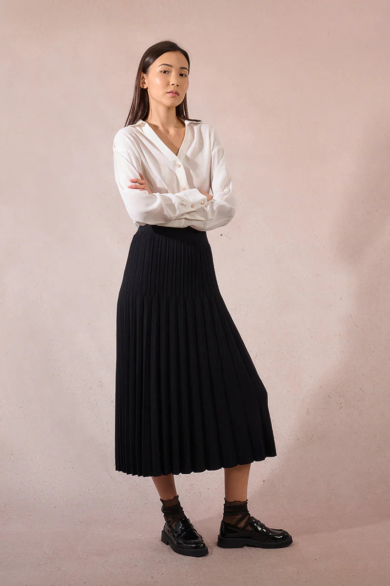 Sweater Skirt - Black