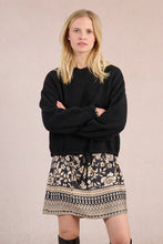 Load image into Gallery viewer, Lace Trim Sweater - Black
