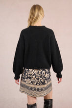 Load image into Gallery viewer, Lace Trim Sweater - Black
