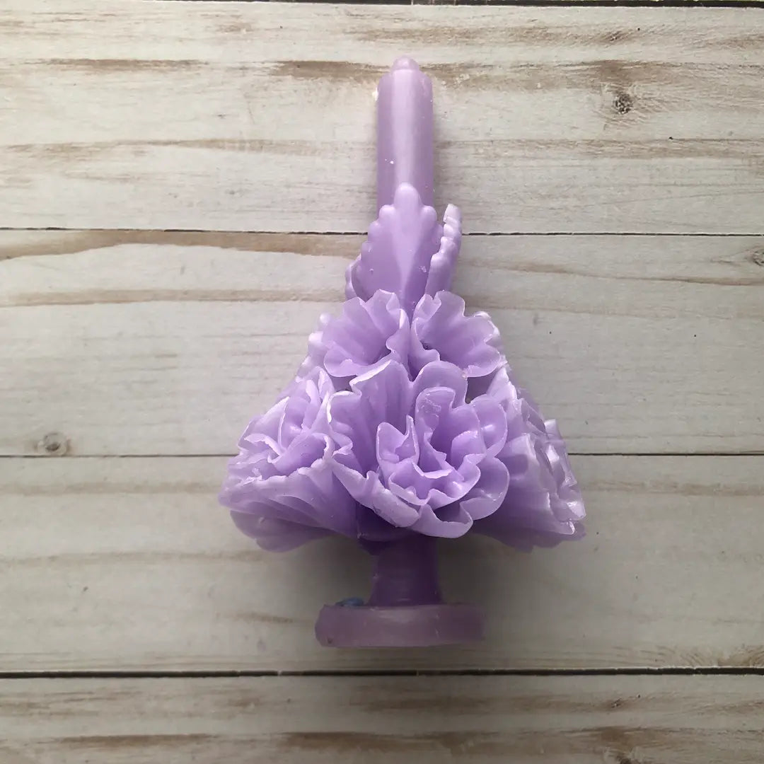 Oaxaca Marigold Day of the Dead Candle - Several Colors