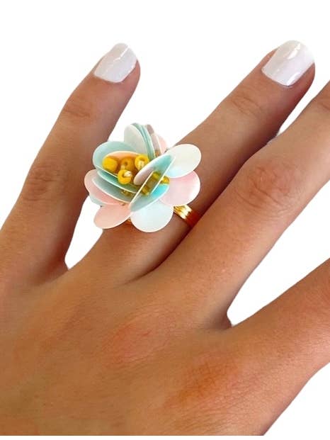 Flower Power Rings (two colors)