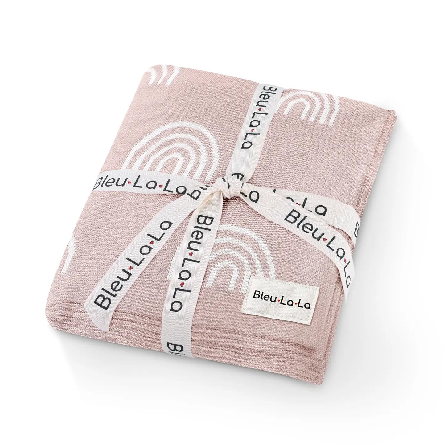 100% Cotton Swaddle Receiving Baby Blanket - Rainbow