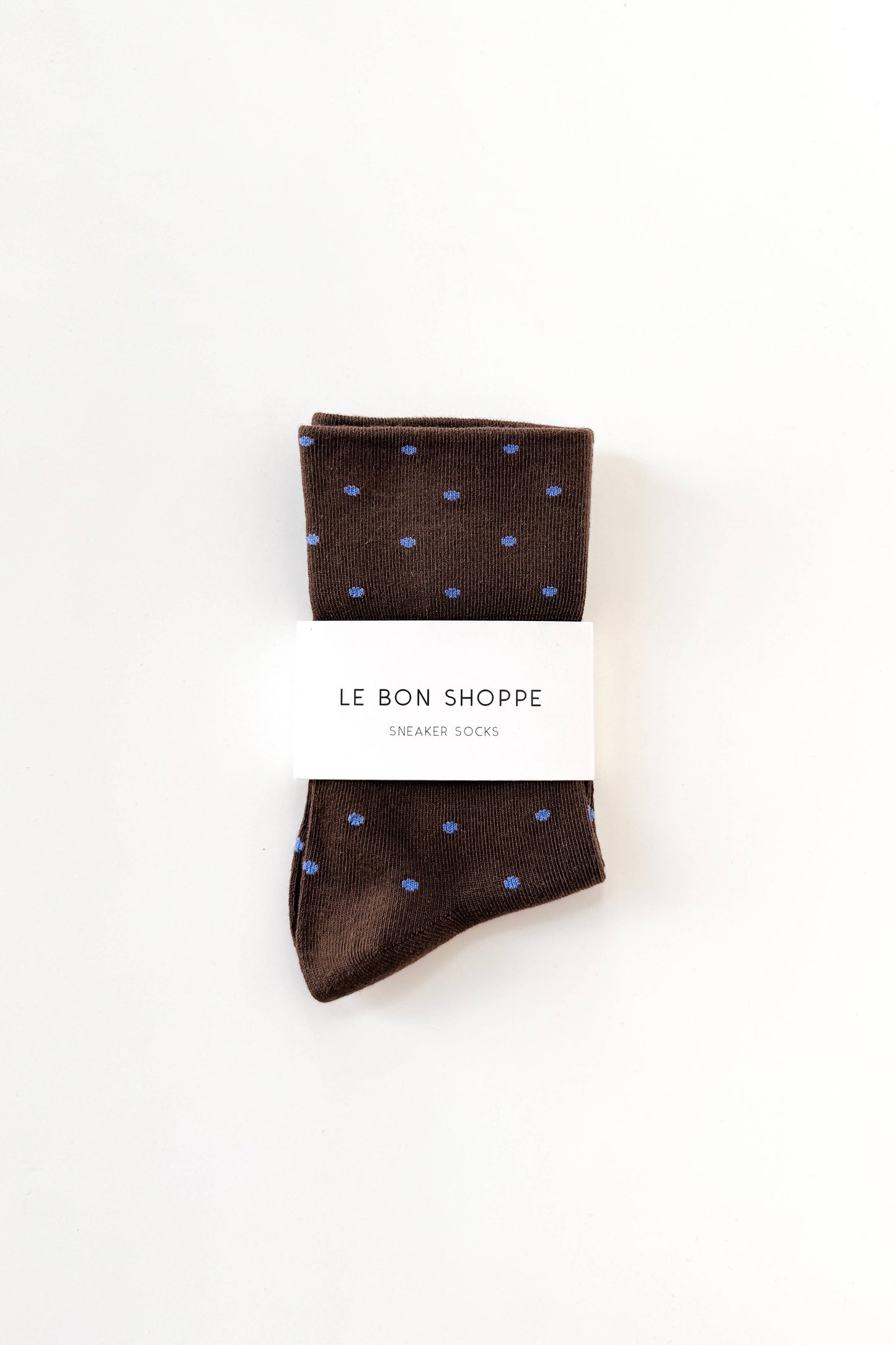 Polka Dot Sneaker Socks OATMEAL/BLACK