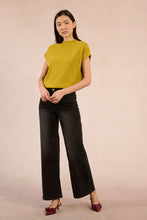 Load image into Gallery viewer, S/S Knitted Sweater - Lime Green
