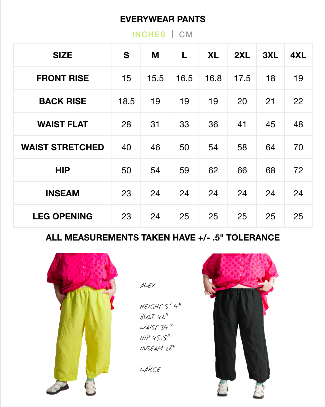Bright Yellow Linen Pant
