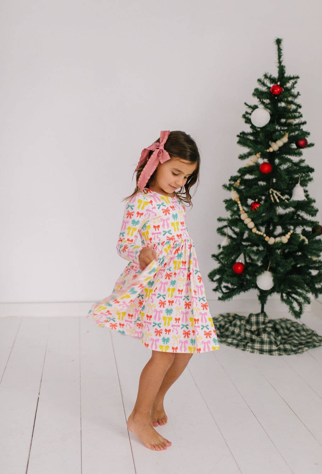 Gwendolyn Dress - Holiday Bows