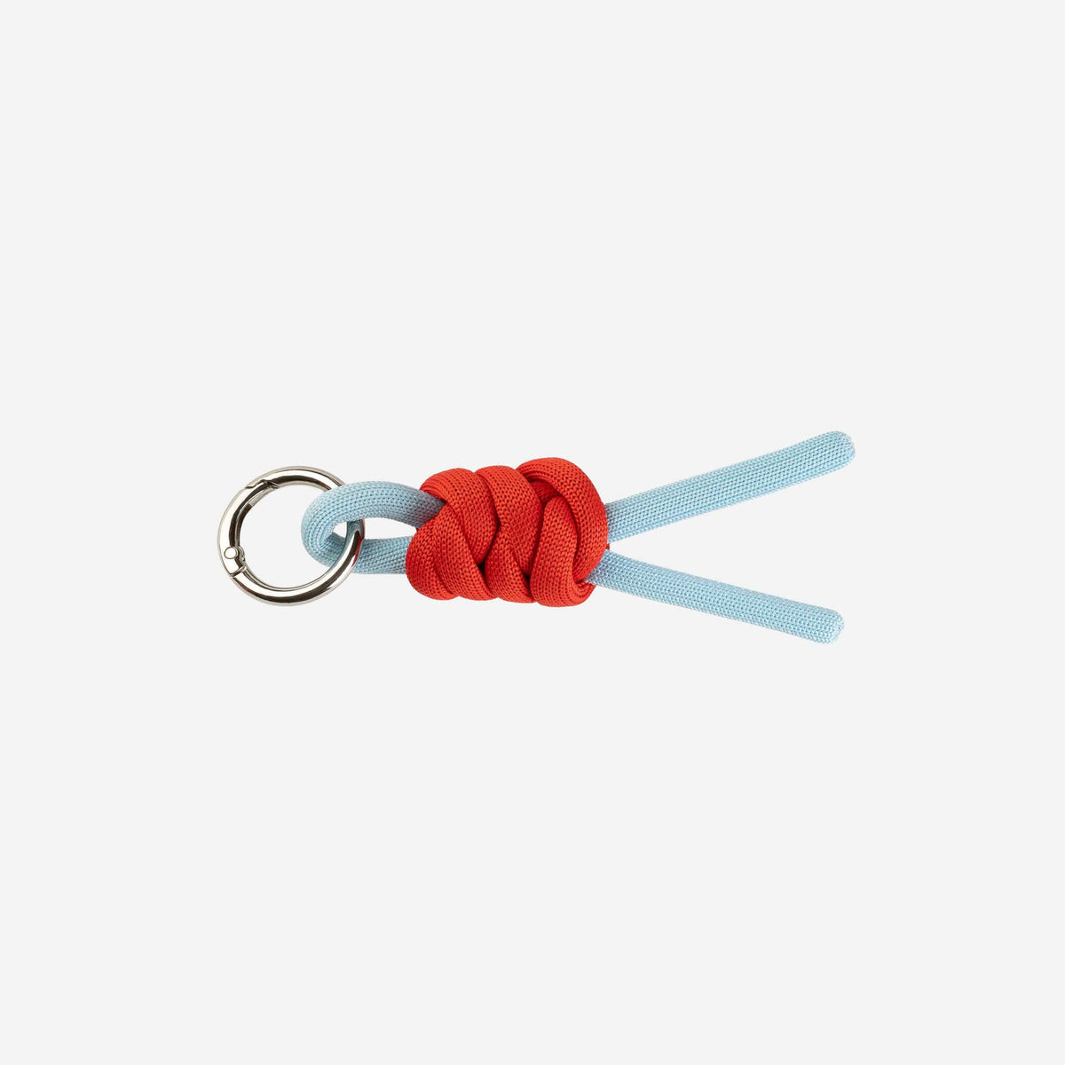Colorblock Knot Keychain