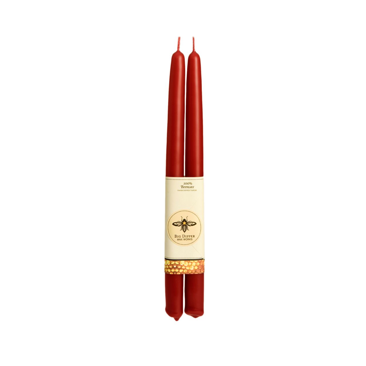 100% Pure Beeswax Tapers - Several Colors