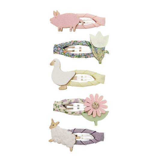 Farmyard Mini Hair Clips