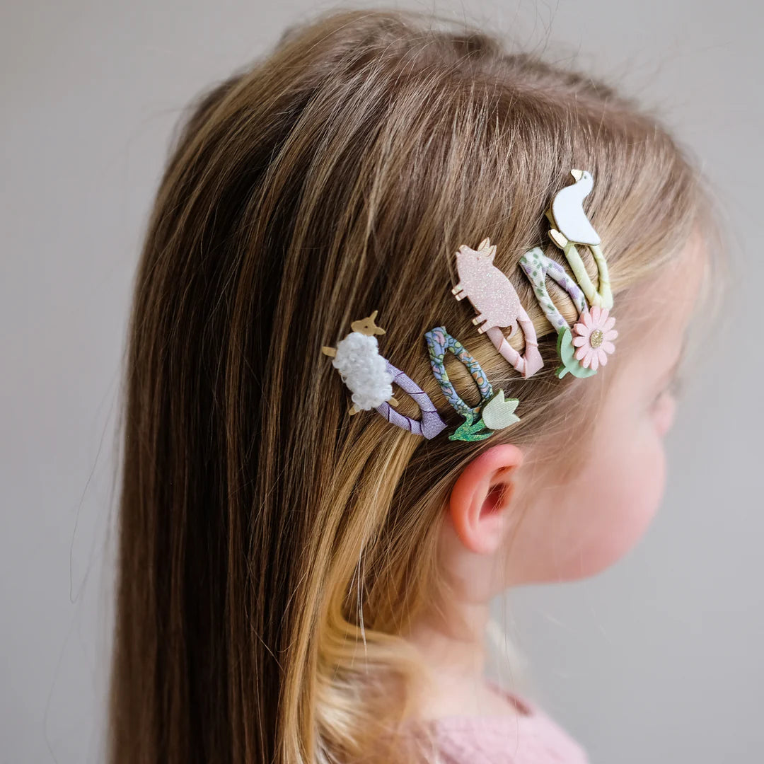 Farmyard Mini Hair Clips