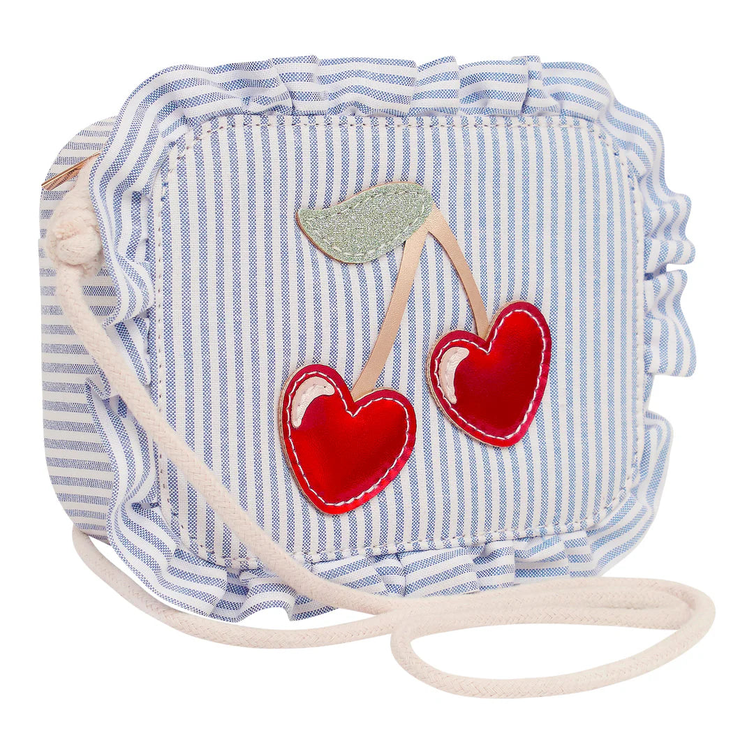 Striped Cherry Bag