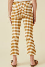 Load image into Gallery viewer, Button Closure Checkered Pants
