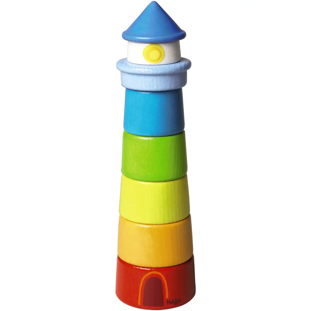 Wooden Rainbow Lighthouse