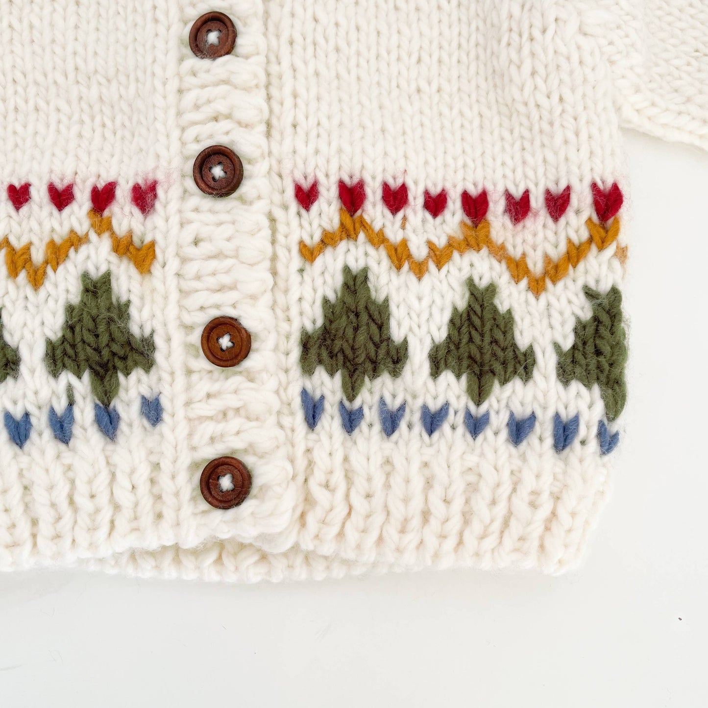 Fair Isle Winter Cardigan