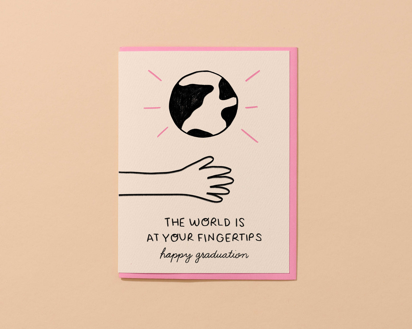 Graduation Congrats Card—At Your Fingertips