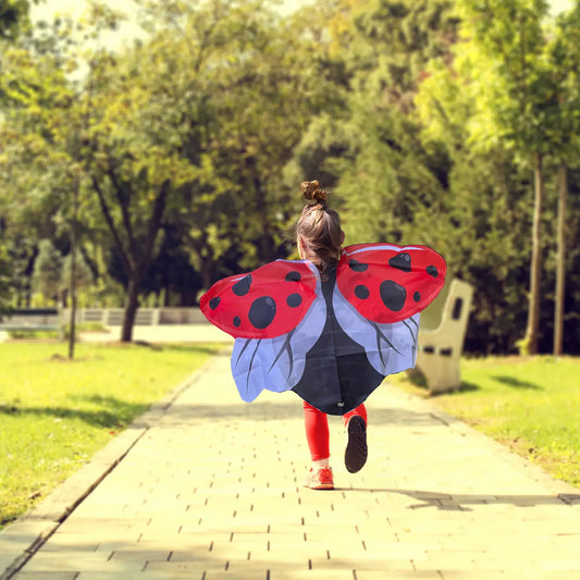 Red Dress-Up Ladybug Wings