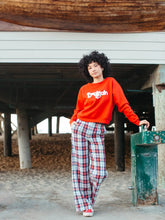Load image into Gallery viewer, Begin Again | Crop Graphic Sweatshirt

