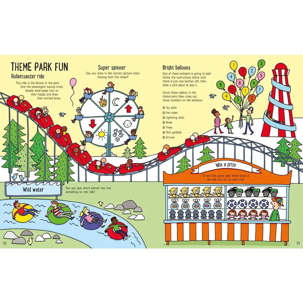 Vacation Activity Book