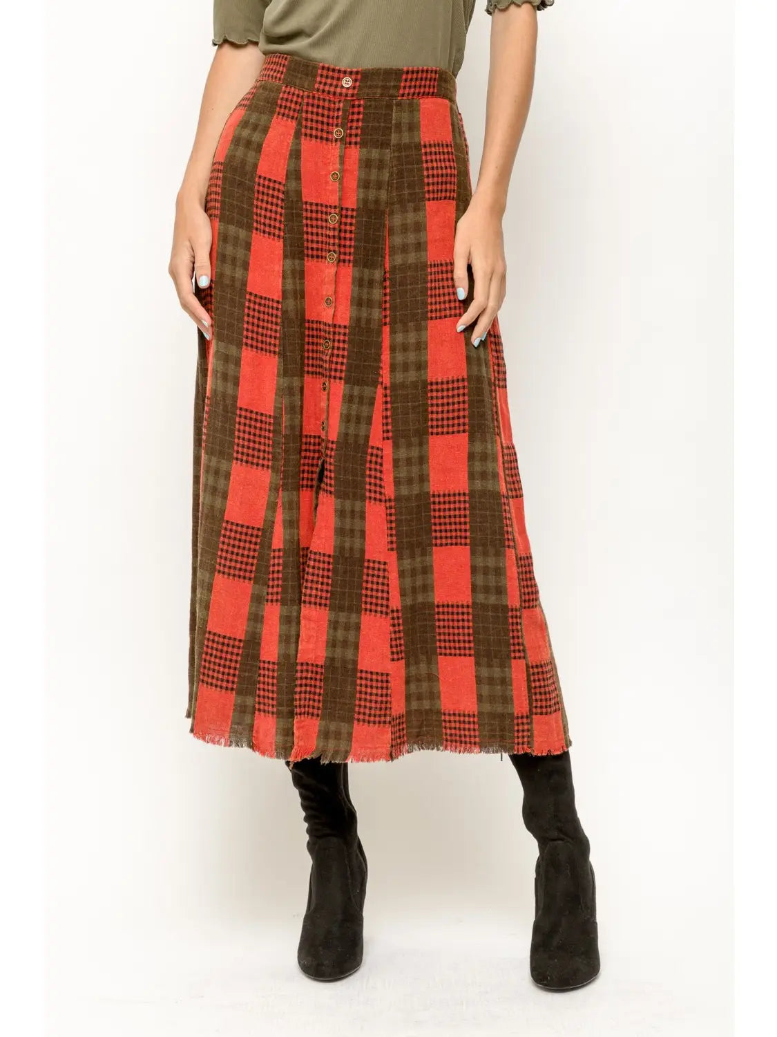 Plaid Skirt