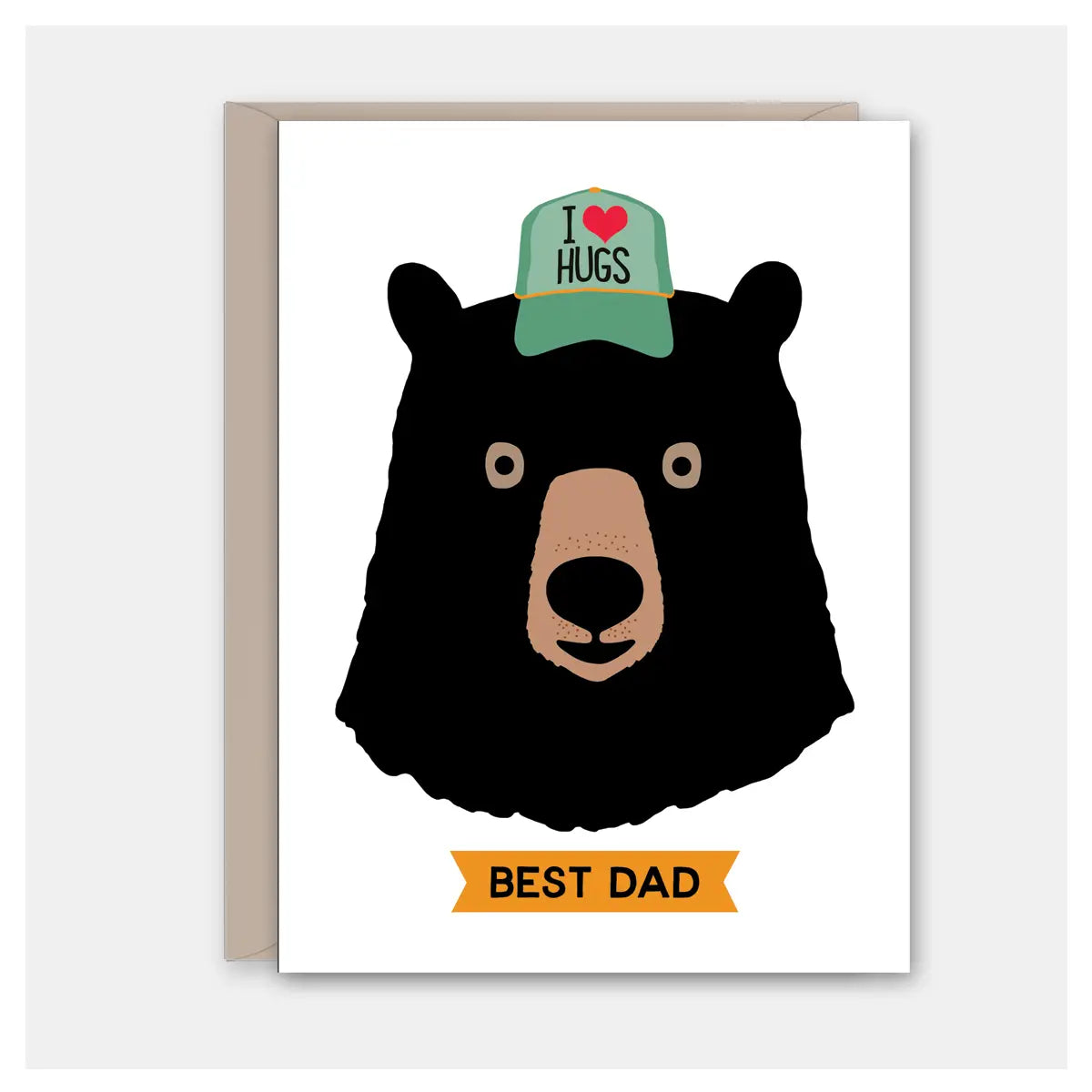 Black Bear Dad - FatherʻS Day Card