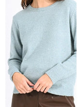 Load image into Gallery viewer, Shimmering Mesh Sweater - Ice Blue
