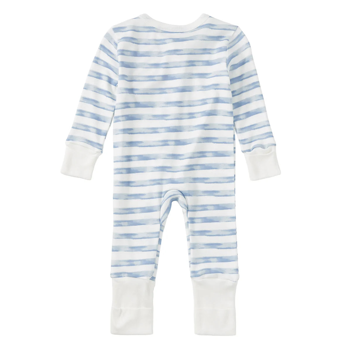 Bamboo Blend Convertible Coverall - Breezy Bay Stripe