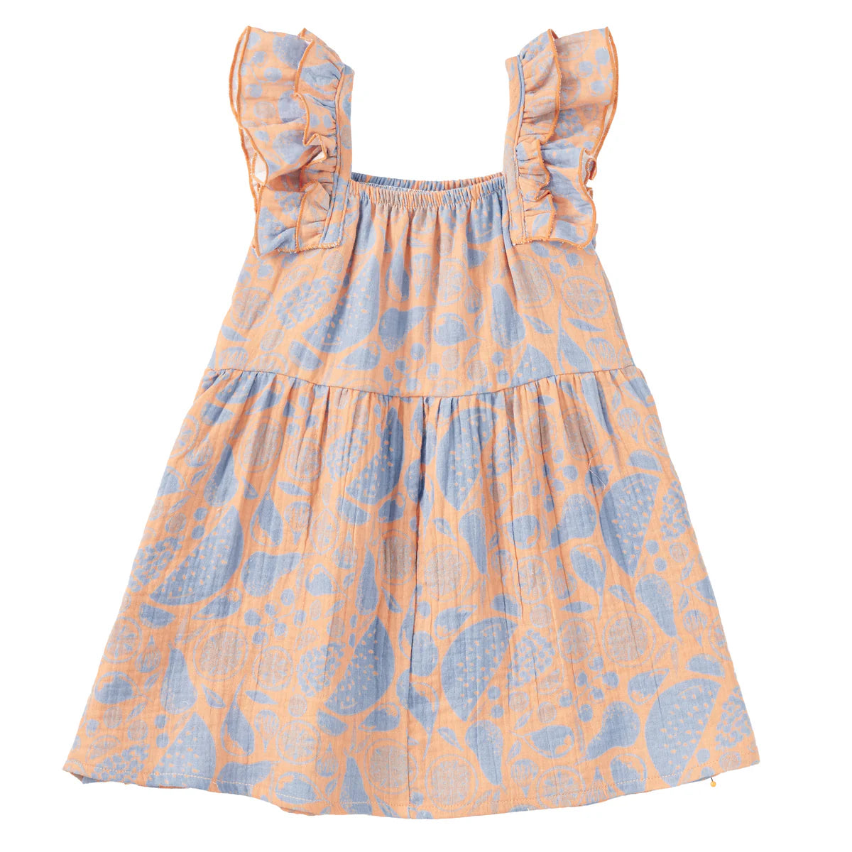 Muslin Flutter Strap Sundress - Summer Bounty