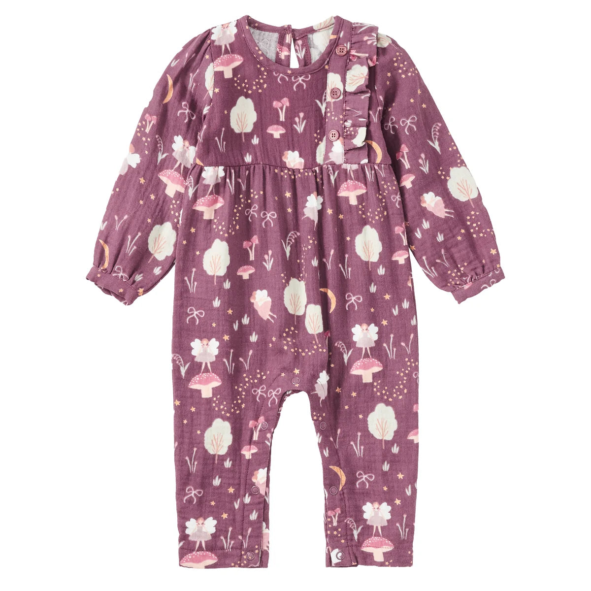 Muslin Heirloom Romper - Forest Fairies