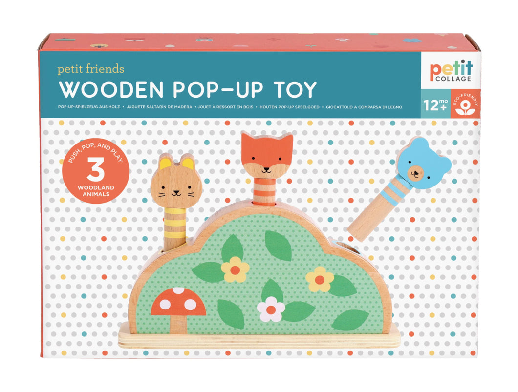 Petit Friends Wooden Pop-Up Toy