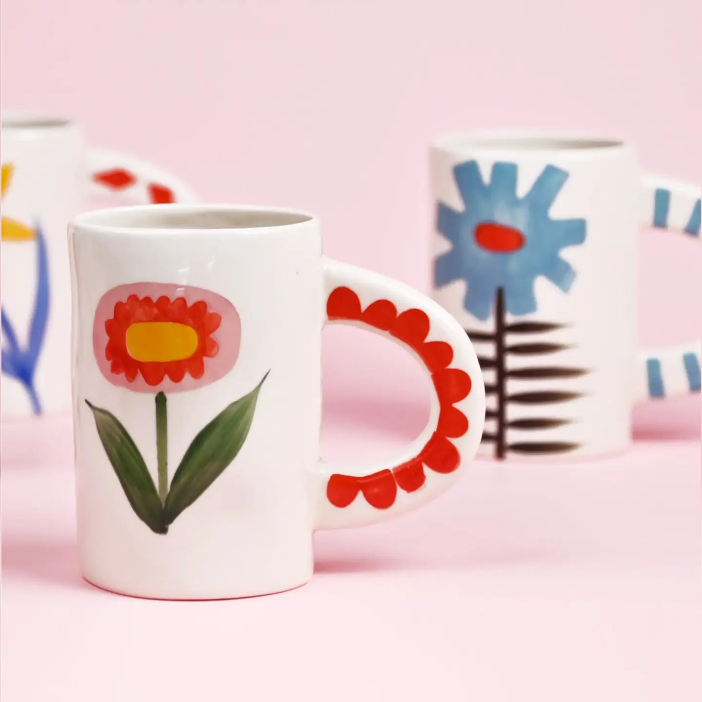 Ceramic Coffee Mug - Sunflower