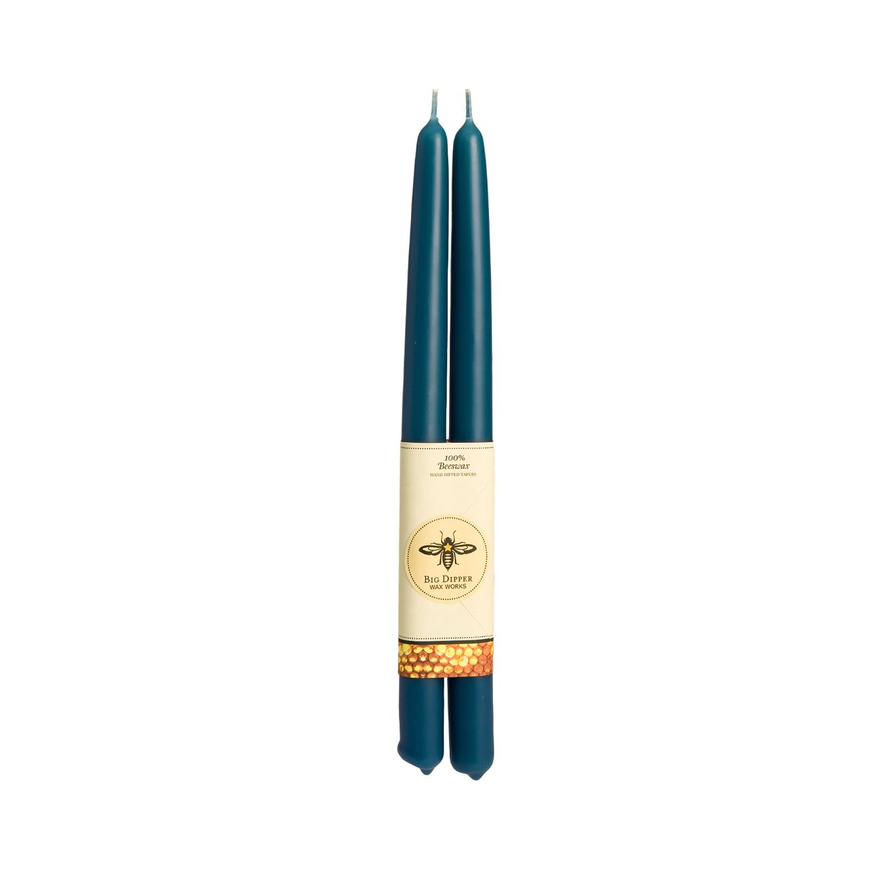 100% Pure Beeswax Tapers - Several Colors