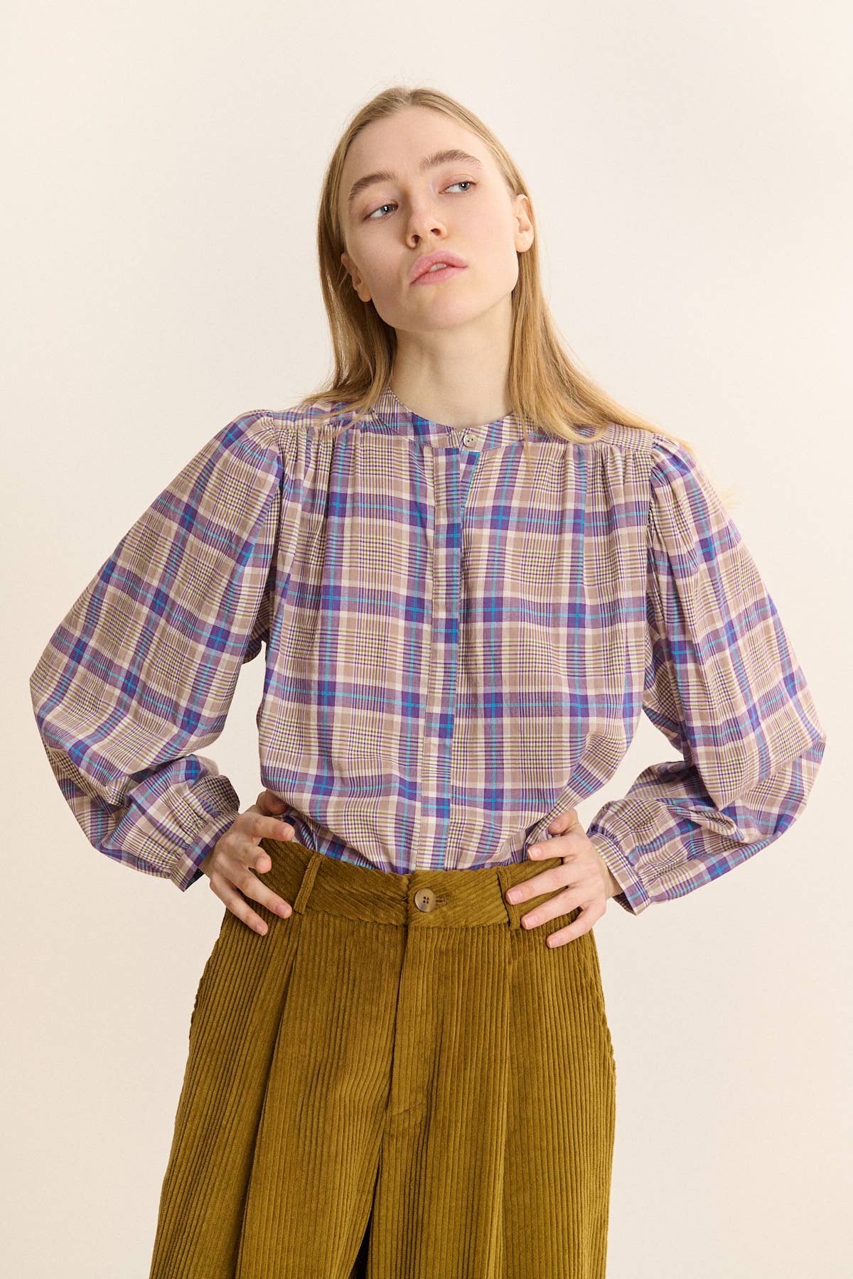 Checked Ketty Blouse