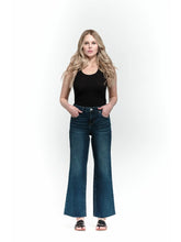Load image into Gallery viewer, 29&quot; Raw Hem Wide Leg Crop Jeans in Knox
