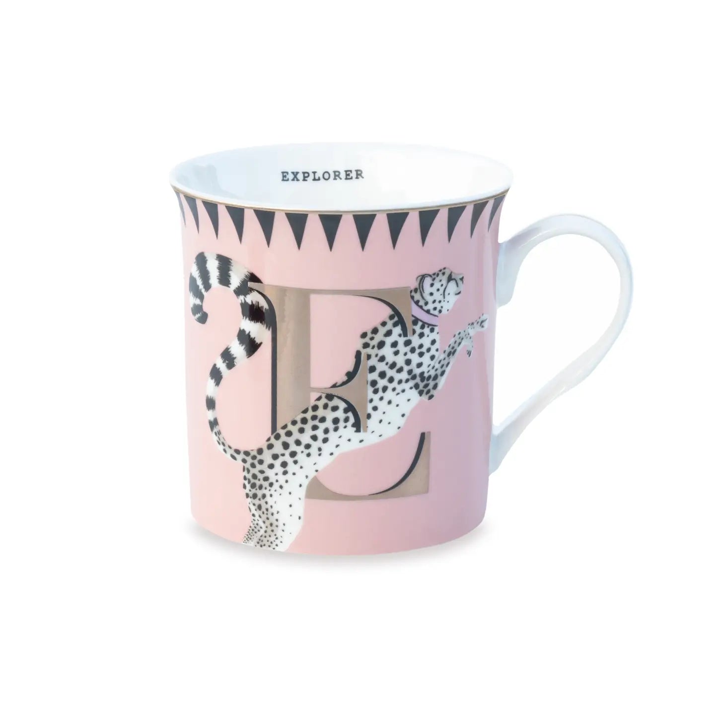 Yvonne Ellen the Gold Edition Alphabet Mugs