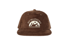 Load image into Gallery viewer, Rivers- brown corduroy hat

