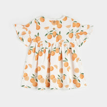 Load image into Gallery viewer, Oranges Print Dress Set
