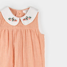 Load image into Gallery viewer, Papaya Dotted Double Gauze Jumpsuit

