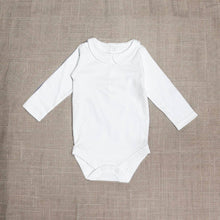 Load image into Gallery viewer, Peter Pan Long Sleeve Baby Bodysuit (Organic Cotton)
